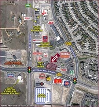 5820 Stetson Hills Blvd, Colorado Springs, CO - Aerial  map view