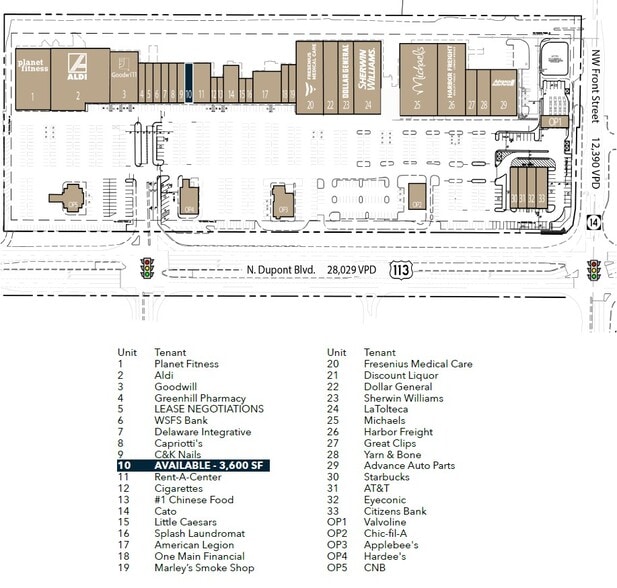 600-698 N Dupont Blvd, Milford, DE for lease - Building Photo - Image 2 of 12