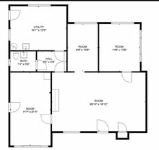 109 W Lakeview St, Lady Lake, FL for lease Floor Plan- Image 1 of 1