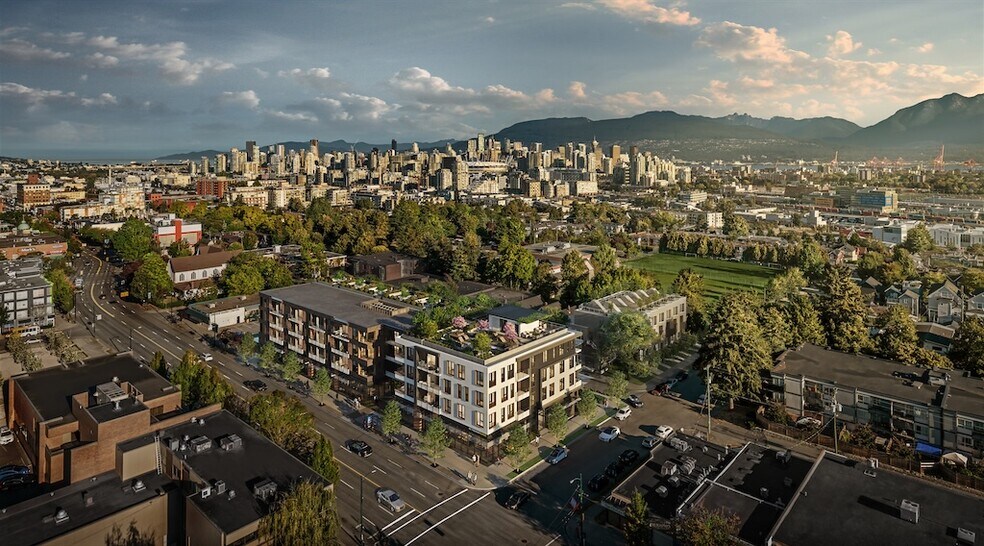 451-471 E Broadway, Vancouver, BC à vendre - Photo du bâtiment - Image 2 de 4