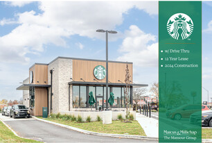 STARBUCKS w/ DR-THRU | 12 YEAR LEASE - Restaurant avec service au volant