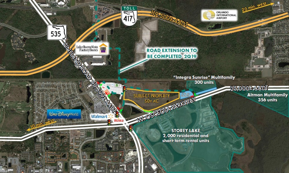 SR 535 At W Osceola Pky, Kissimmee, FL for sale - Building Photo - Image 1 of 1