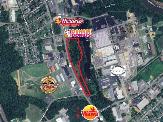 Plus de détails pour 6 Tidewater Trail, Fredericksburg, VA - Terrain à vendre