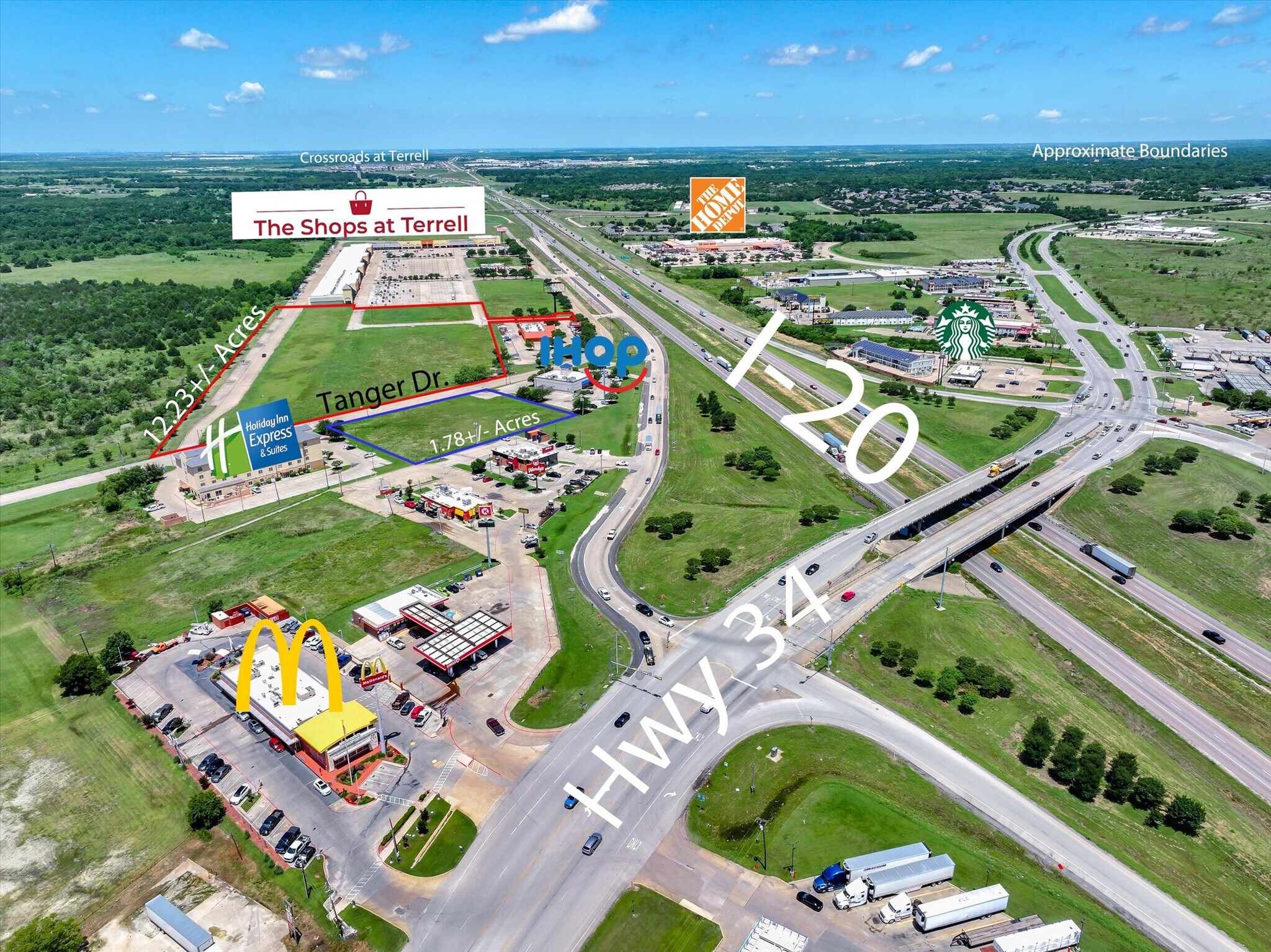 00 Tanger Dr, Terrell, TX à vendre Aérien- Image 1 de 16