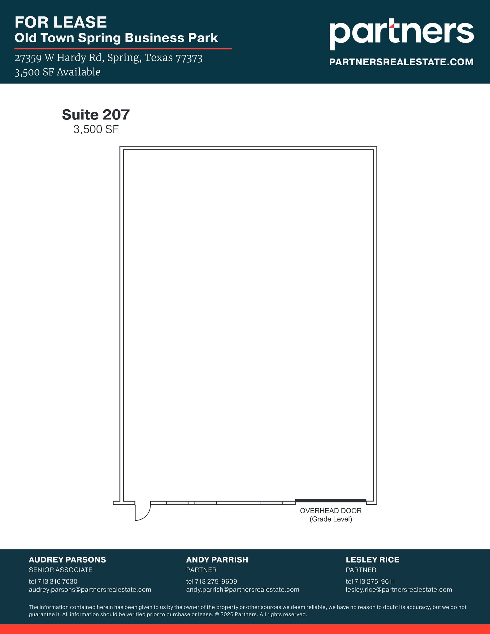 27347 W Hardy Rd, Spring, TX for lease Site Plan- Image 1 of 1