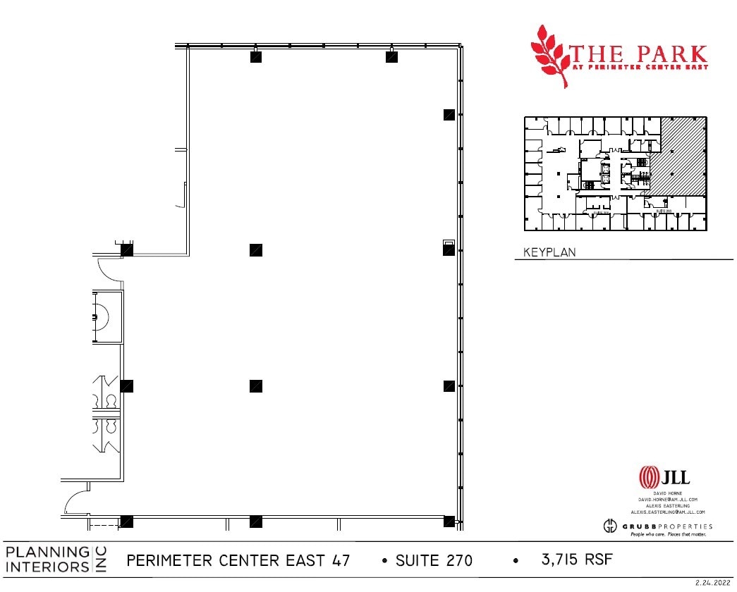 47 Perimeter Ctr E, Atlanta, GA for lease Floor Plan- Image 1 of 1
