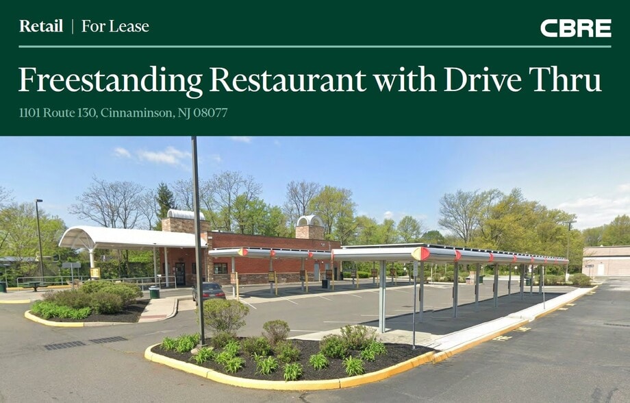 1101 Route 130 S, Cinnaminson, NJ for lease - Primary Photo - Image 1 of 4