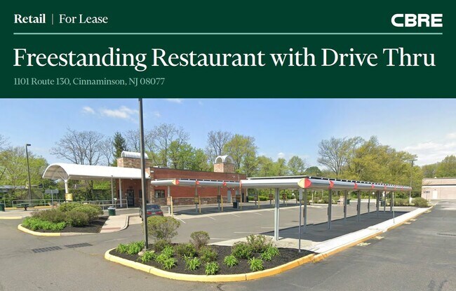 Plus de détails pour 1101 Route 130 S, Cinnaminson, NJ - Commerce de détail à louer