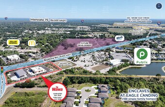 6522 Bayshore Rd, North Fort Myers, FL - Aerial map view
