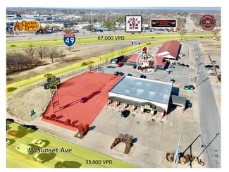 Plus de détails pour 4828 W Sunset Ave, Springdale, AR - Terrain à louer