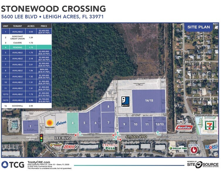 5600 Lee Blvd, Lehigh Acres, FL à vendre - Photo du bâtiment - Image 2 de 4