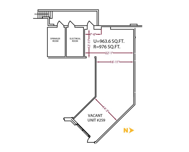 200 Southridge Dr, Okotoks, AB for lease - Floor Plan - Image 3 of 18