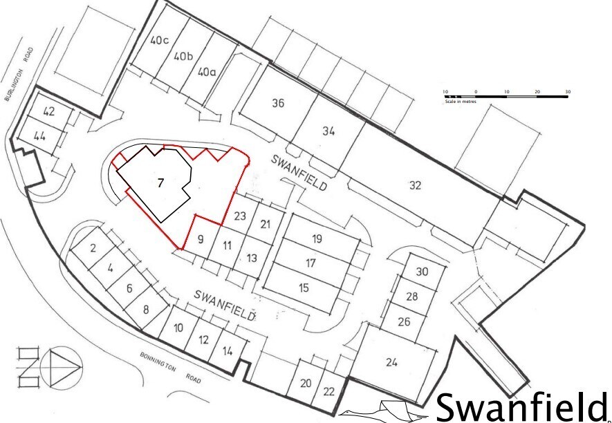 Unit 7 Swanfield, Edinburgh for lease Site Plan- Image 1 of 1