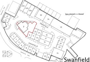 Unit 7 Swanfield, Edinburgh for lease Site Plan- Image 1 of 1