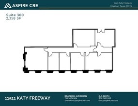 11511 Katy Fwy, Houston, TX for lease Floor Plan- Image 1 of 1