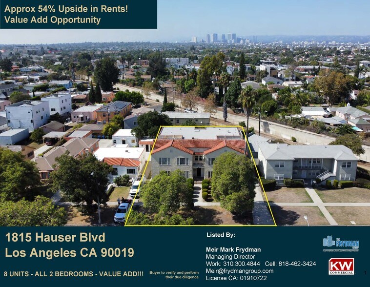 1815 Hauser Blvd, Los Angeles, CA for sale - Building Photo - Image 1 of 14
