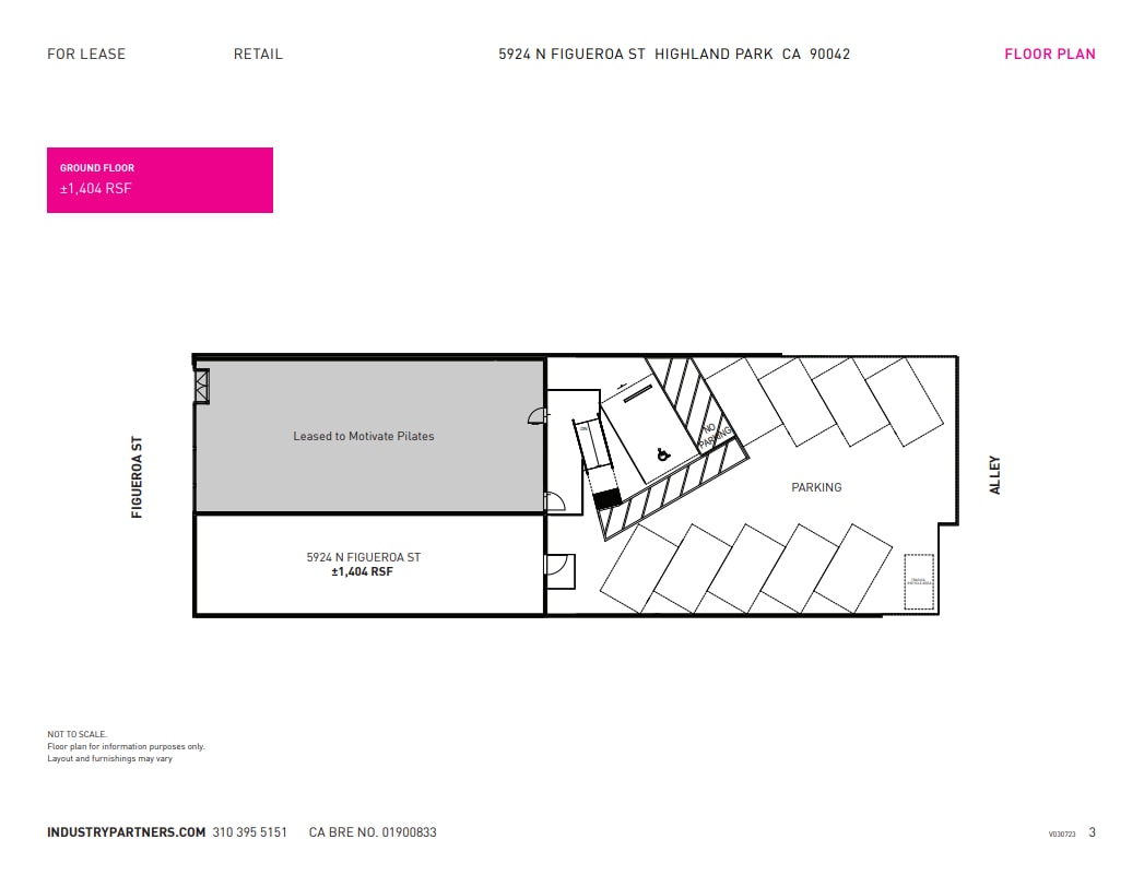 5924 N Figueroa St, Los Angeles, CA for lease Floor Plan- Image 1 of 1