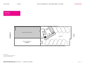 5924 N Figueroa St, Los Angeles, CA for lease Floor Plan- Image 1 of 1