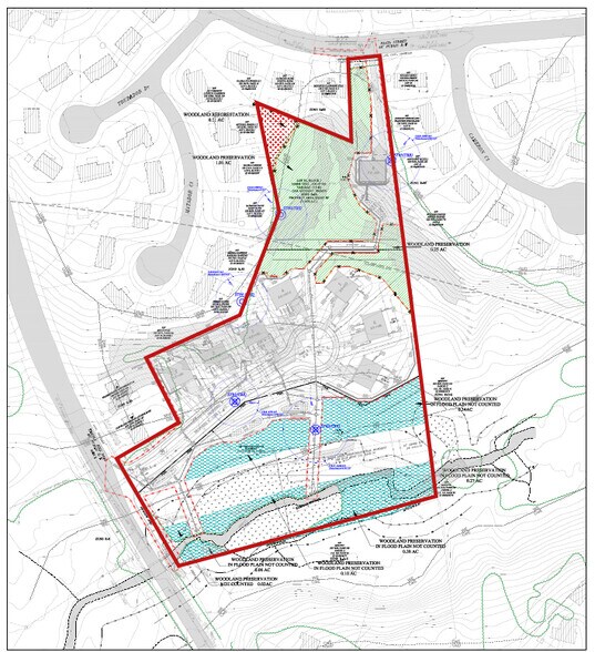9111 Temple Hill Rd, Clinton, MD à vendre - Plan de site - Image 3 de 3