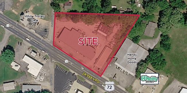 More details for 1303 US-72, Corinth, MS - Land for Sale