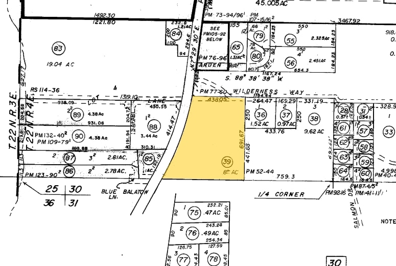 5084 Pentz Rd, Paradise, CA à vendre - Plan cadastral - Image 2 de 2