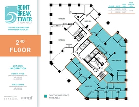 17011 Beach Blvd, Huntington Beach, CA à louer Plan d’étage- Image 2 de 2