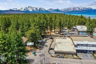 1050 Fremont Ave, South Lake Tahoe, CA - Aerial map view