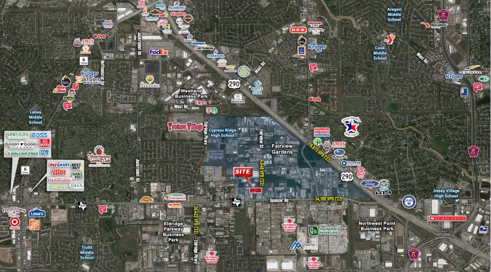 7115-7119 Fairview St, Houston, TX for sale - Plat Map - Image 2 of 3