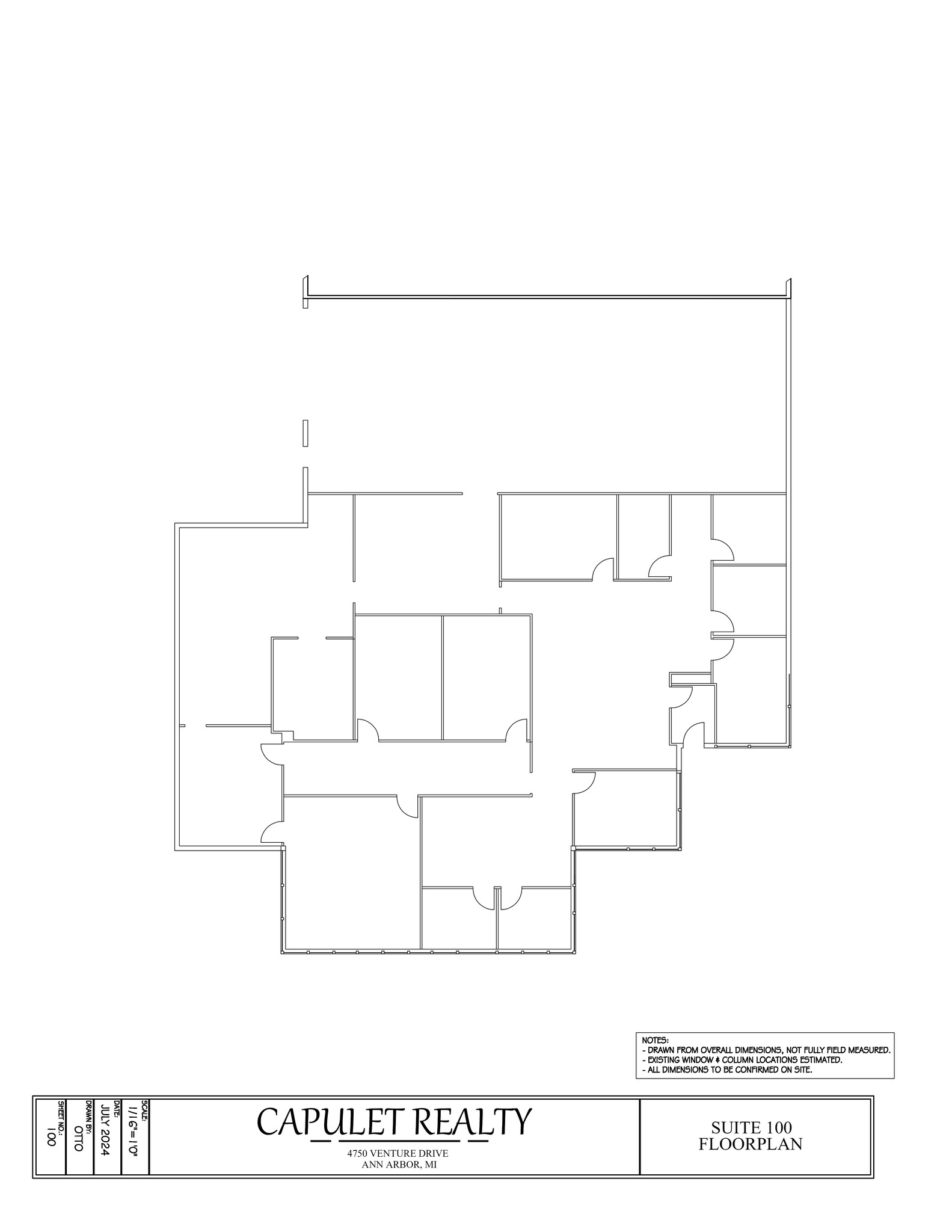 4750 Venture Dr, Ann Arbor, MI for lease Site Plan- Image 1 of 1