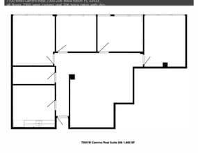 7100 W Camino Real, Boca Raton, FL for lease Floor Plan- Image 1 of 20