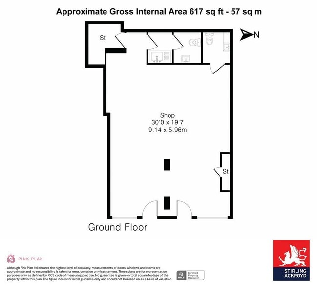 60 Atlantic Rd, London for sale - Floor Plan - Image 2 of 15