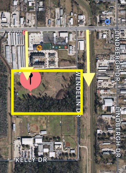 6015 College St, Beaumont, TX for sale - Aerial - Image 3 of 4