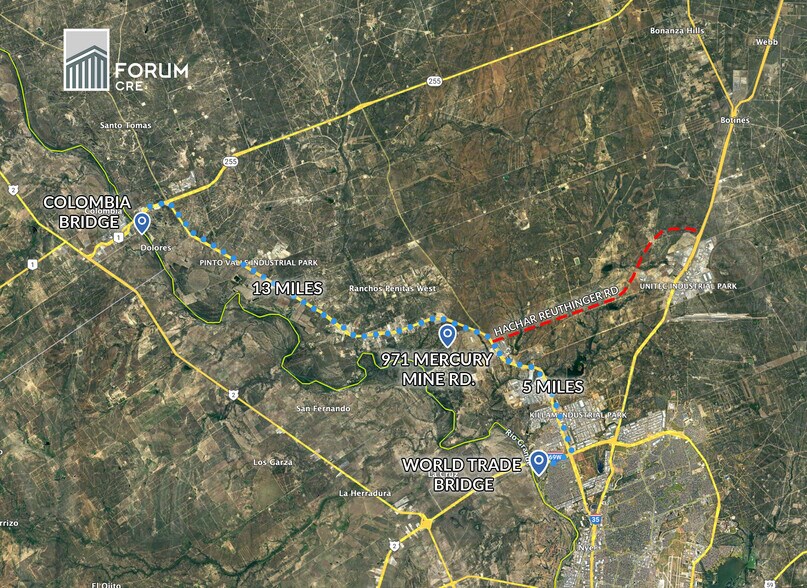 971 Mercury Mine Rd., Laredo, TX à louer - Photo du bâtiment - Image 2 de 10