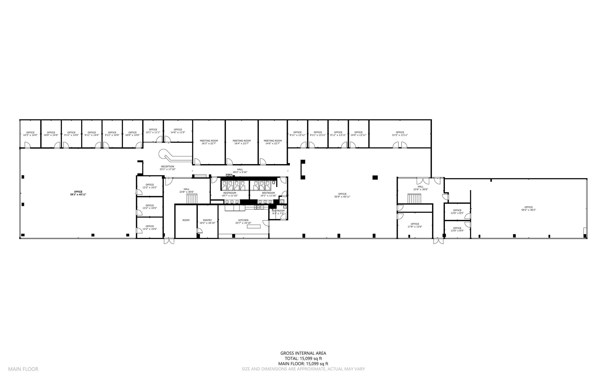 4300 Westown Pky, West Des Moines, IA à louer Plan d’étage- Image 1 de 2