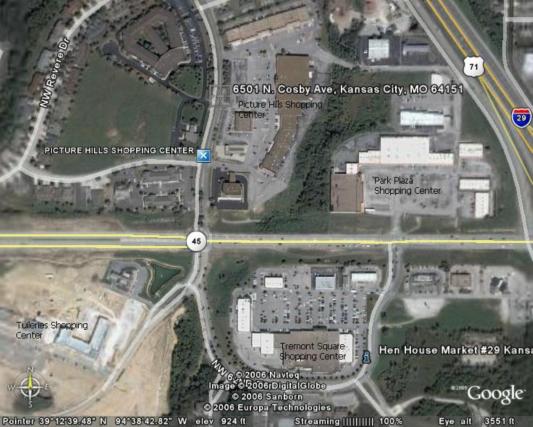 6407-6545 N Cosby Ave, Kansas City, MO for lease Map- Image 1 of 13