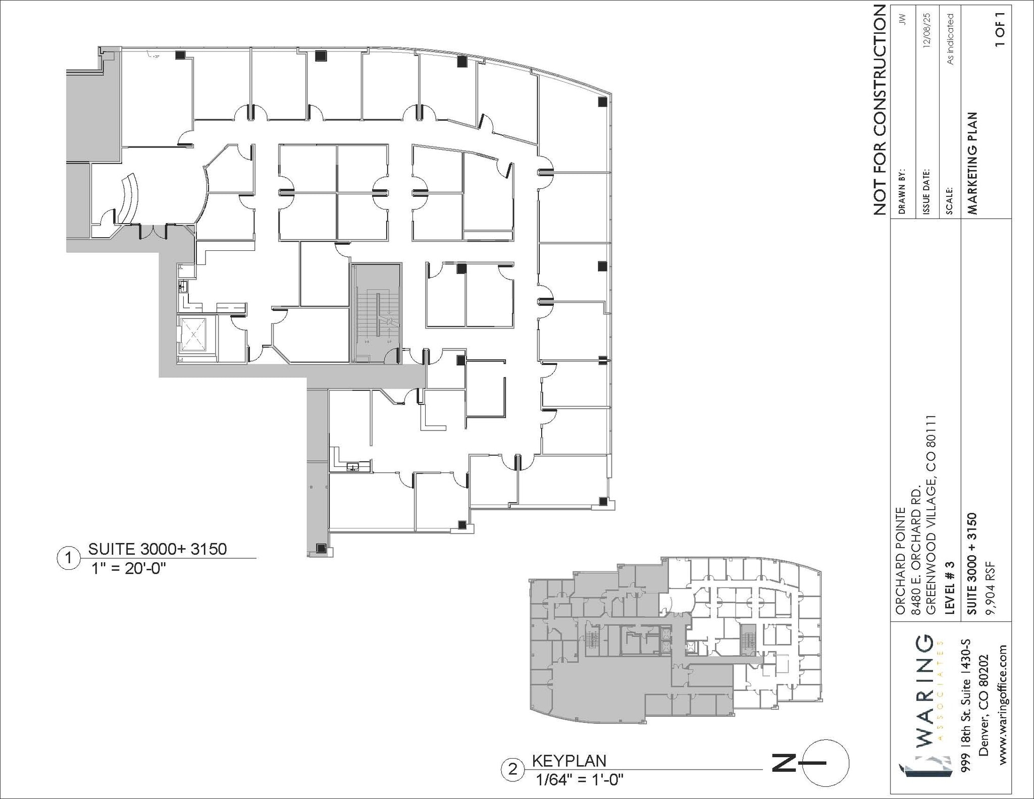 8480 E Orchard Rd, Greenwood Village, CO for lease Floor Plan- Image 1 of 1