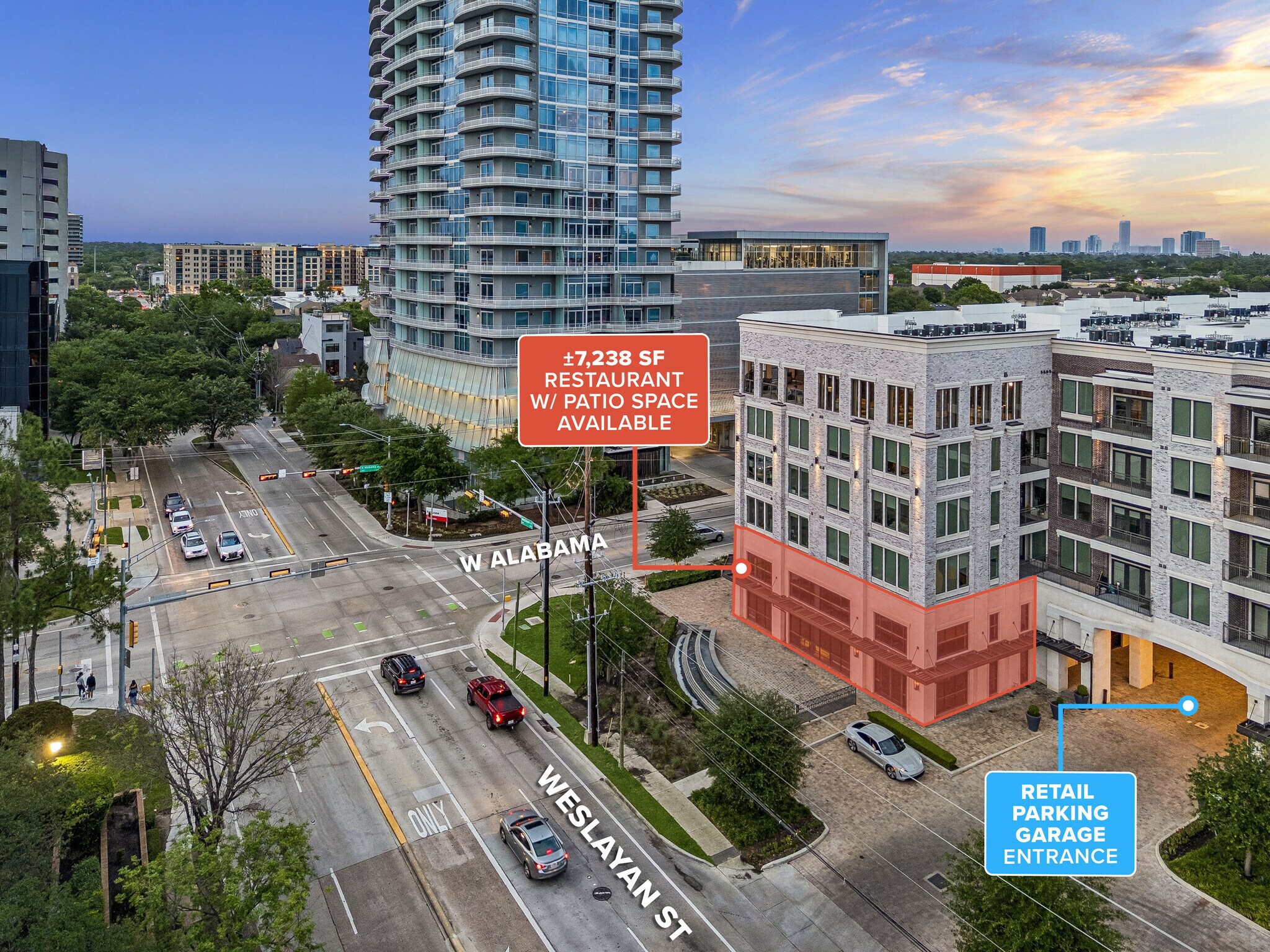 3015 Weslayan St, Houston, TX à louer Photo principale- Image 1 de 100