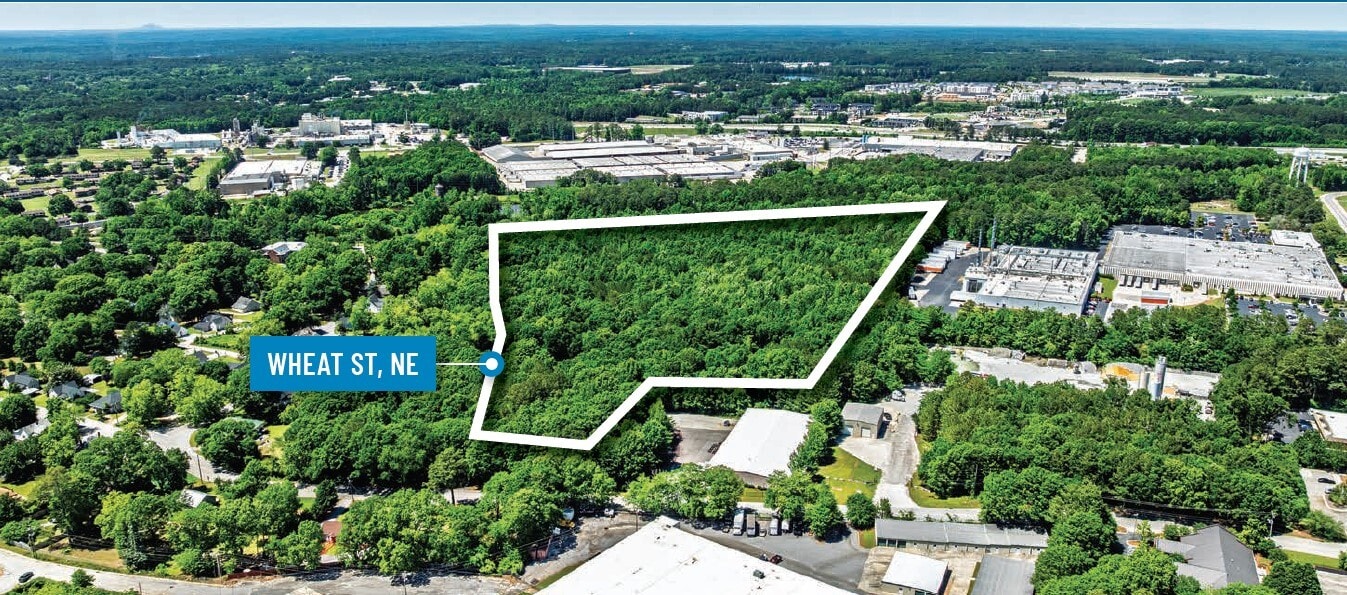 Wheat St, Covington, GA for lease Aerial- Image 1 of 2