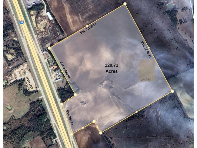 Plus de détails pour TBD I-35 Road, Abbott, TX - Terrain à vendre