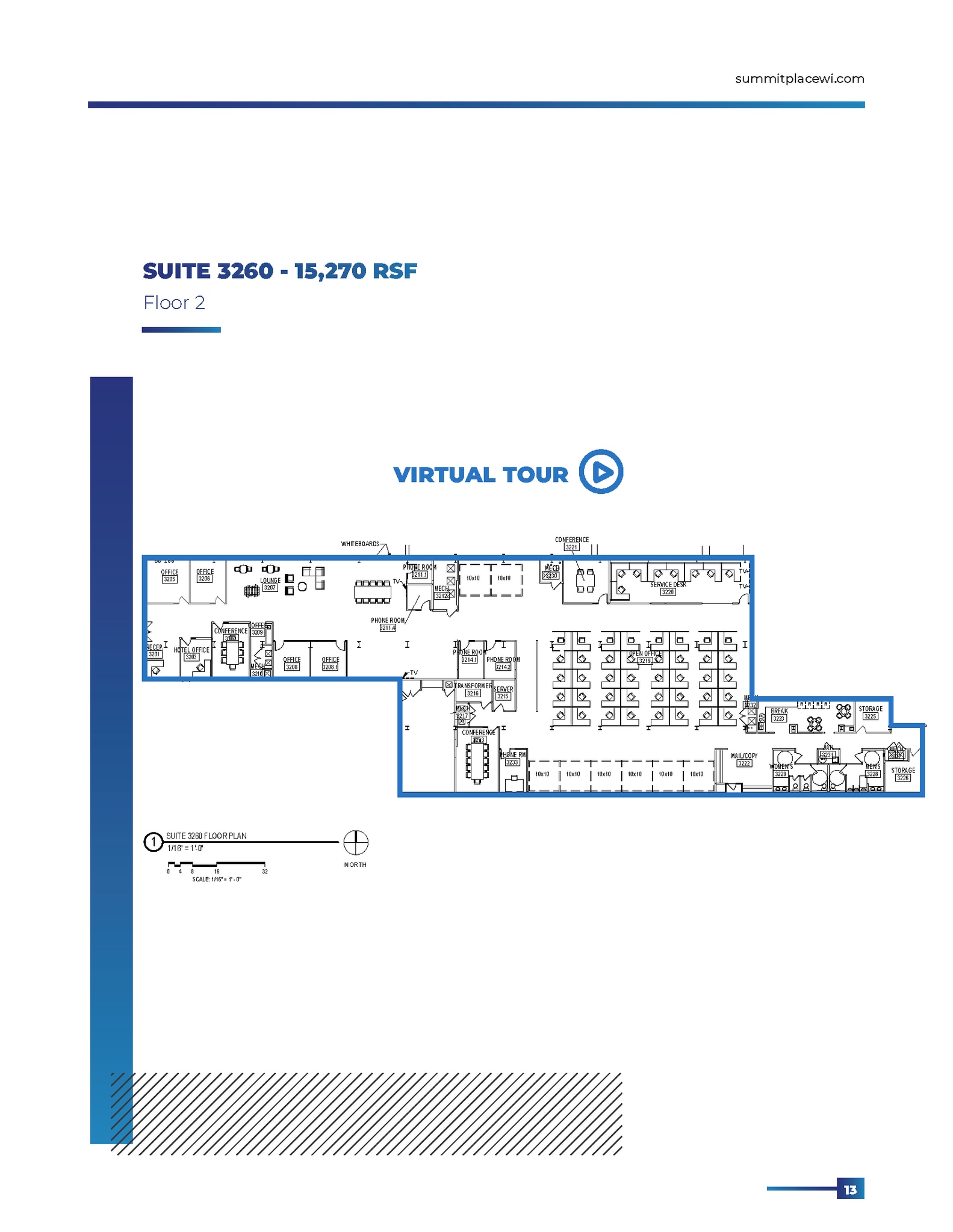 6737 W Washington St, West Allis, WI for lease Floor Plan- Image 1 of 1