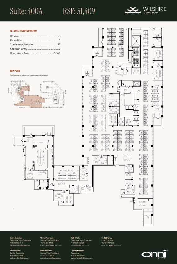 5700 Wilshire Blvd, Los Angeles, CA à louer Plan d’étage- Image 1 de 1