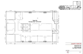 3030 Bunker Hill St, San Diego, CA for lease Floor Plan- Image 1 of 1