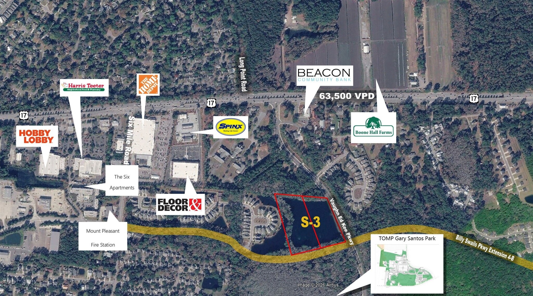 0 Vaughn Ed Kee Pky, Mount Pleasant, SC for sale Primary Photo- Image 1 of 6