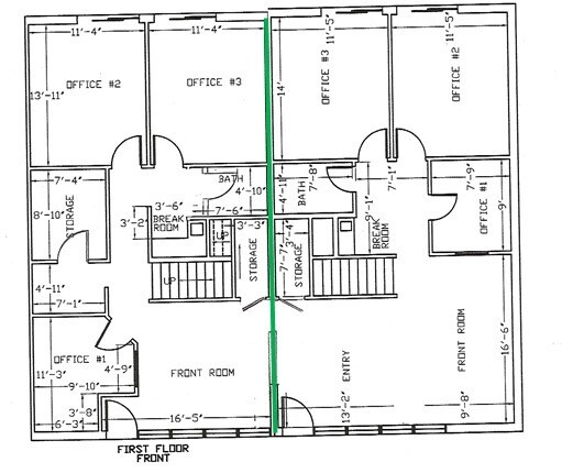 3603-3617 W Pioneer Pky, Arlington, TX for lease Floor Plan- Image 1 of 3