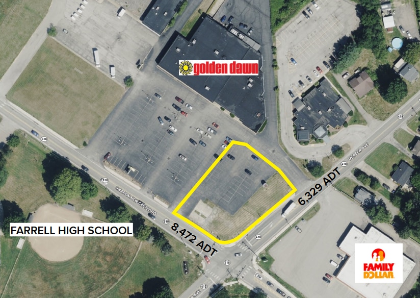 809 Sharon New Castle rd, Farrell, PA for sale - Primary Photo - Image 1 of 1