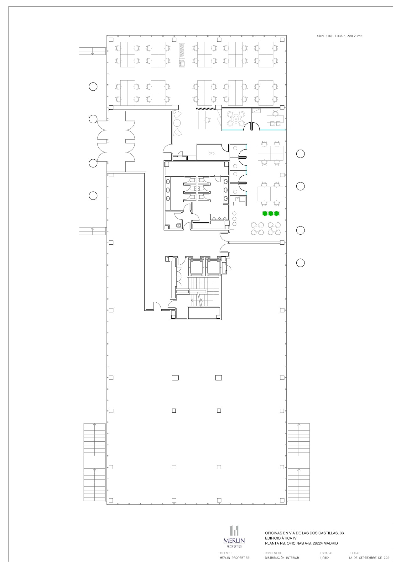 Avenida de Europa, 26, Pozuelo de Alarcón, Madrid à louer Plan d’étage type- Image 1 de 9