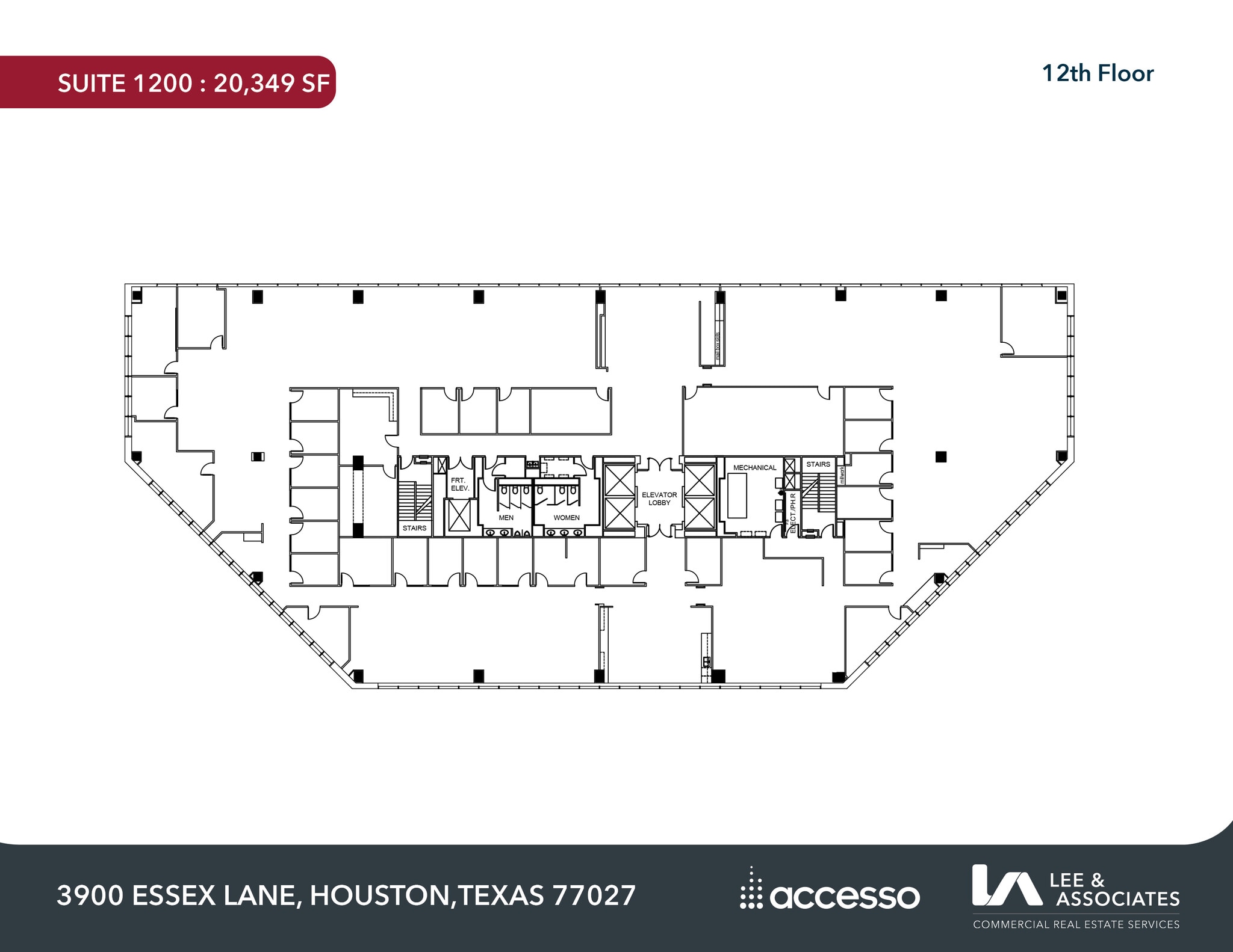 3900 Essex Ln, Houston, TX for lease Floor Plan- Image 1 of 1