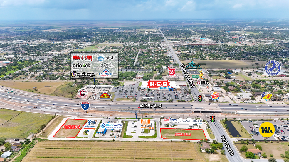 Interstate 2, San Juan, TX for sale - Aerial - Image 1 of 5