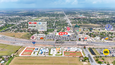 Interstate 2, San Juan, TX - aerial  map view - Image1