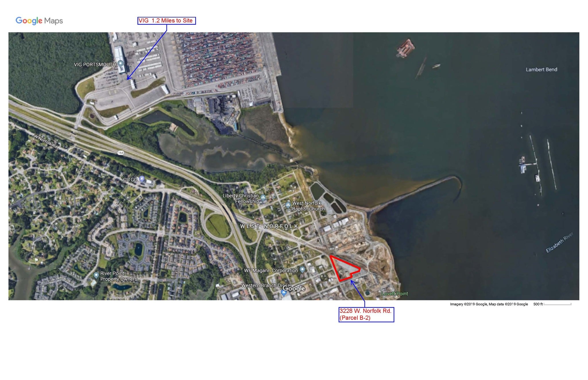 3228 W Norfolk Rd, Portsmouth, VA for lease Primary Photo- Image 1 of 2